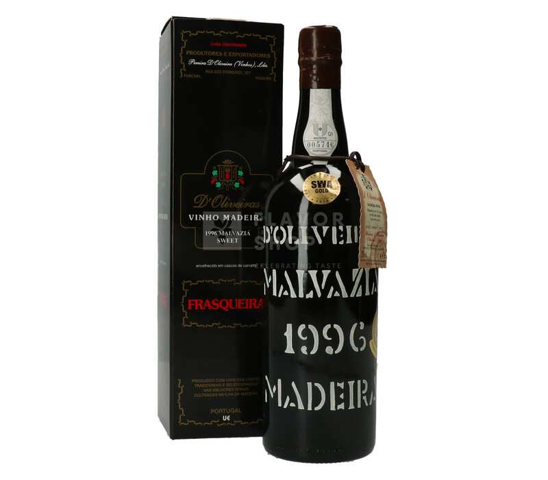 Madeira D'Oliveira Malvazia 1996 Süß - 75 cl