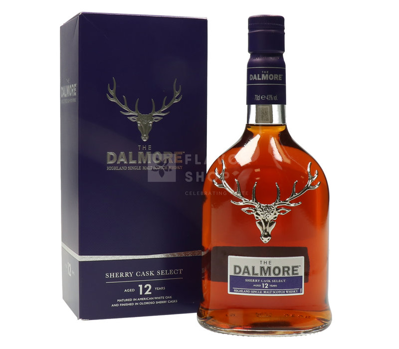 Dalmore 12Y Sherry Select Whiskey 70 cl