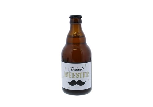 Bière Bedankt Meester 33 cl