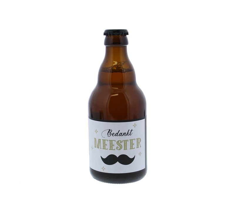 Bier Bedankt Meester 33 cl