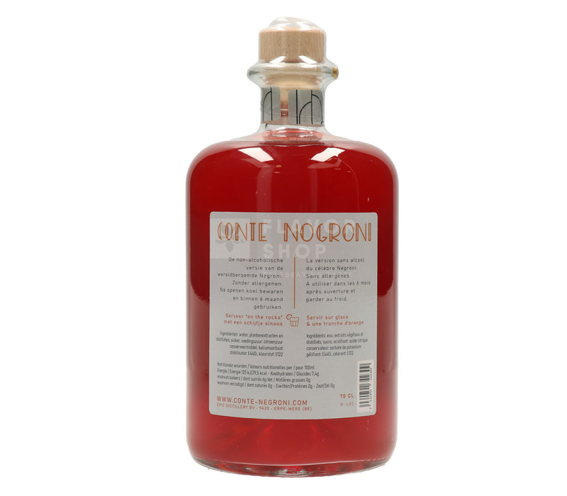 Conte Nogroni - Null Alkohol 70 cl