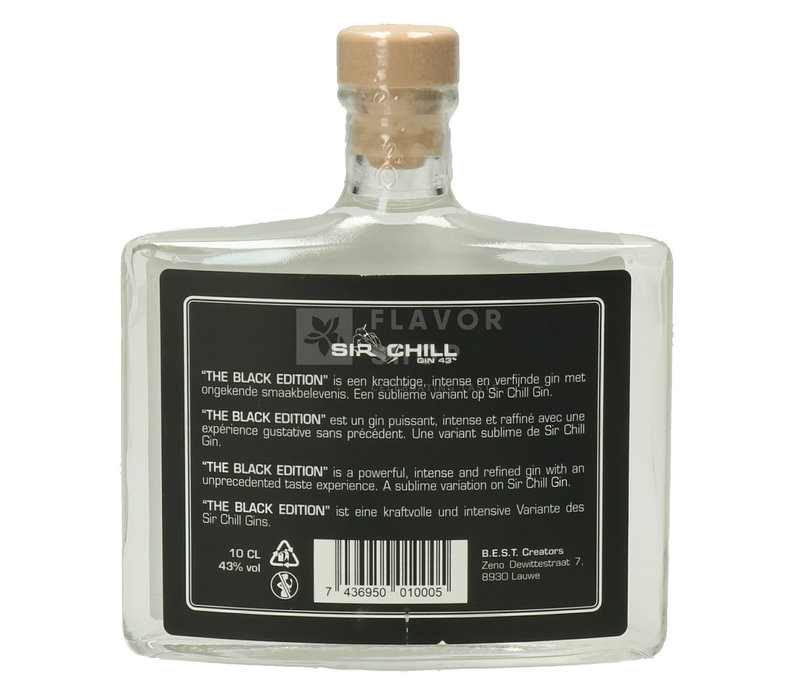 Sir Chill Gin - Black Edition 10 cl