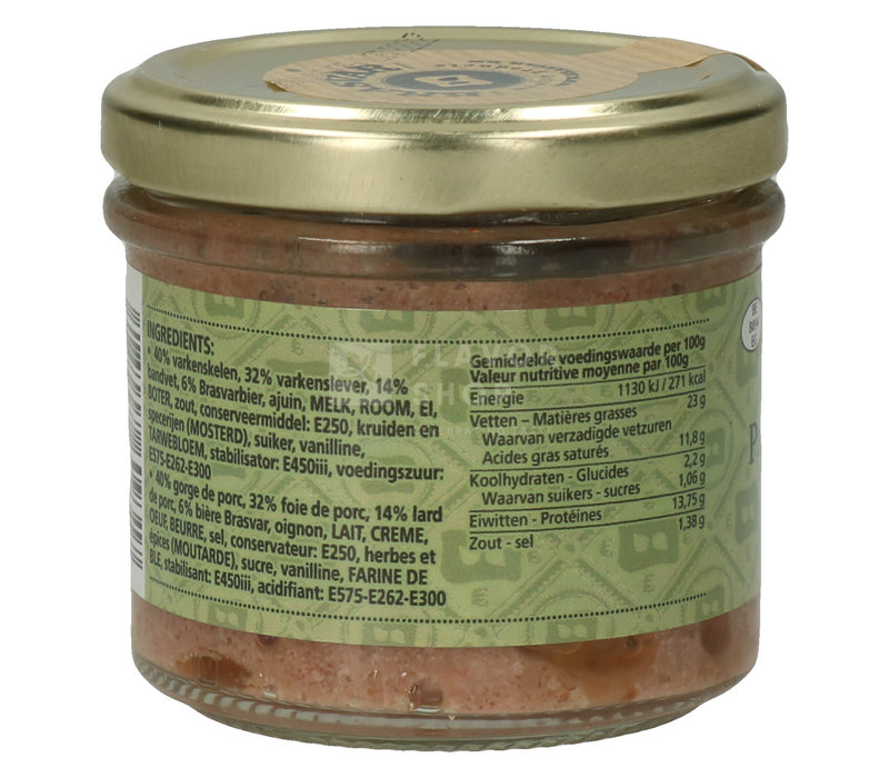 Pâté Brasvar 100 g