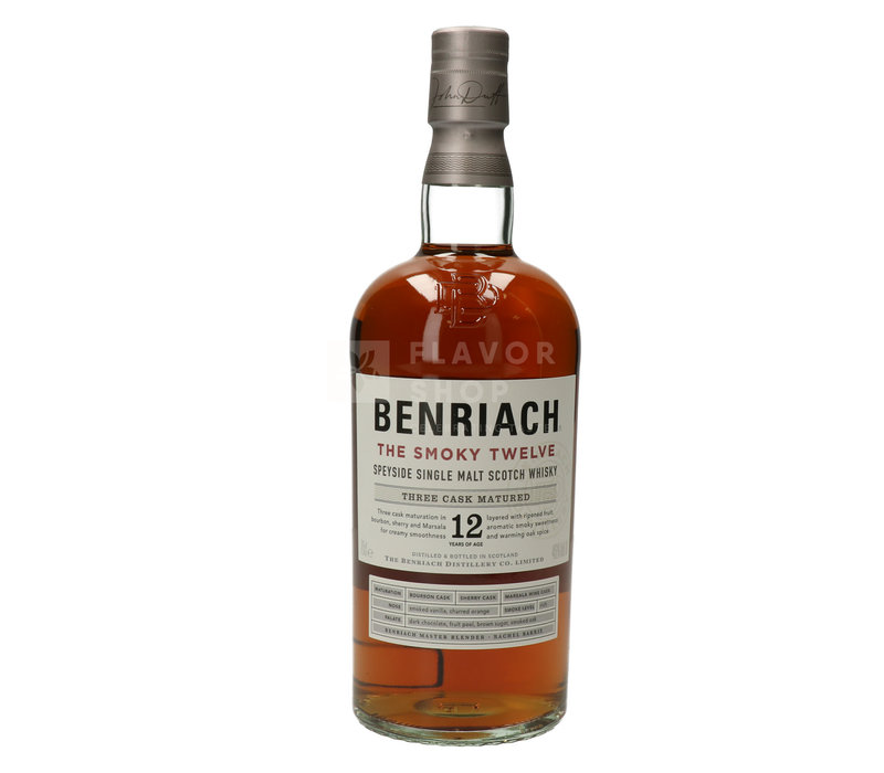 BenRiach Smoky 12 Jahre 70 cl