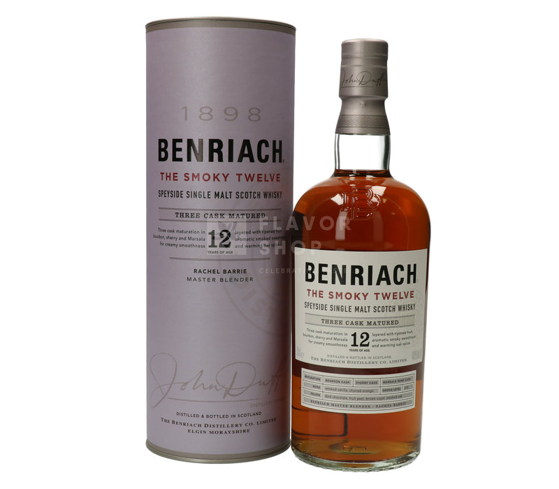 BenRiach Smoky 12 Jahre 70 cl