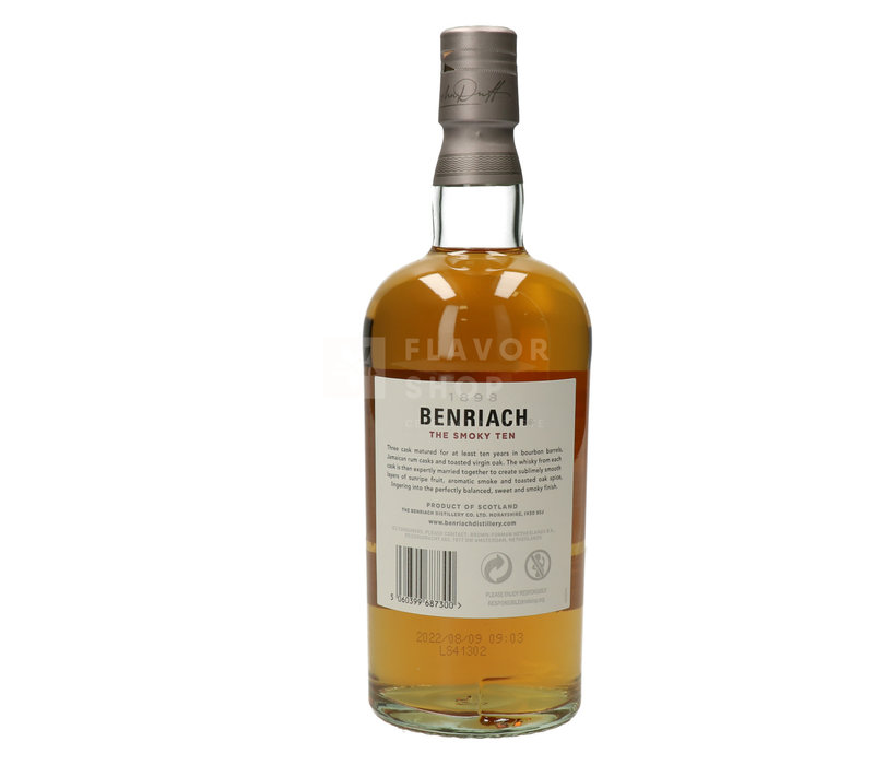 BenRiach Smoky 10 Jahre 70 cl