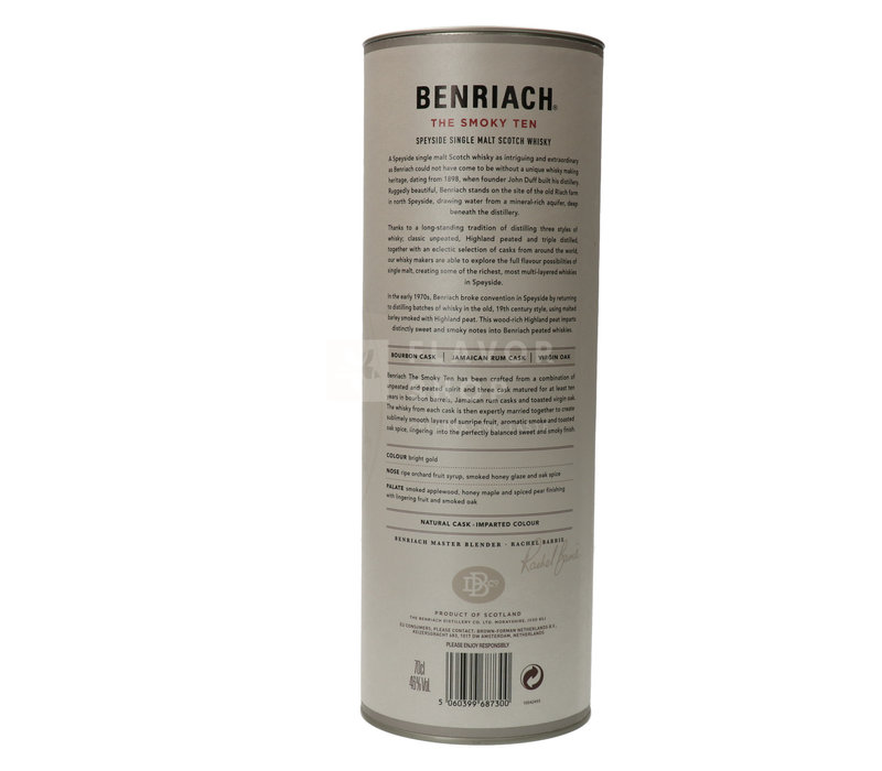 BenRiach Smoky 10 Jahre 70 cl