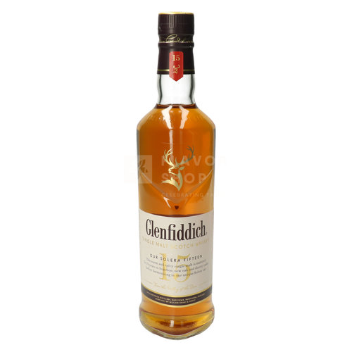 Glenfiddich 15 Ans Solera Whisky 70 cl 