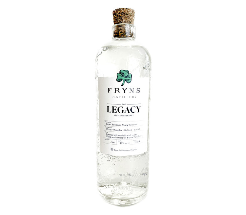 Fryns The Legacy Premium Belgian Genever 38 ° 70 cl