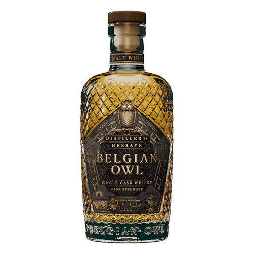 Belgian Owl Cask Strength Neue Flasche Black Intense 73,2 ° 50 cl 