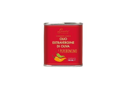 Lamantea Extra natives Olivenöl mit Piment Dose 100 ml