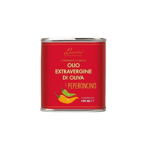 Extra natives Olivenöl mit Piment Dose 100 ml 
