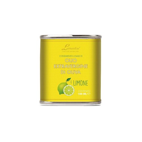 Extra virgin olive oil with lemon can 100 ml 