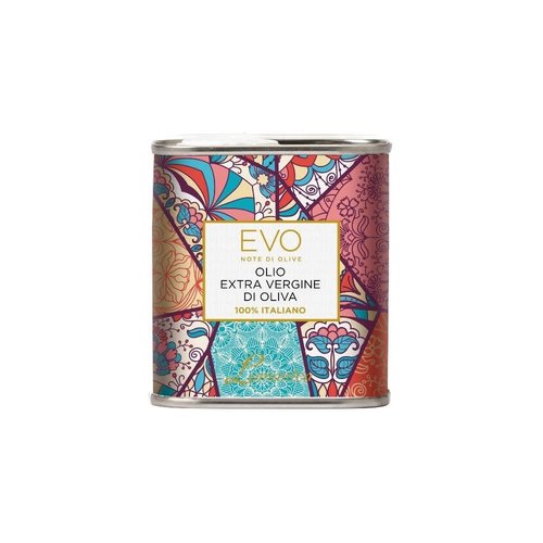 Extra virgin olive oil can Mosaico 100 ml 