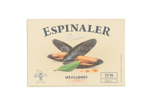 Espinaler Premium Mussels Escabeche 115 g