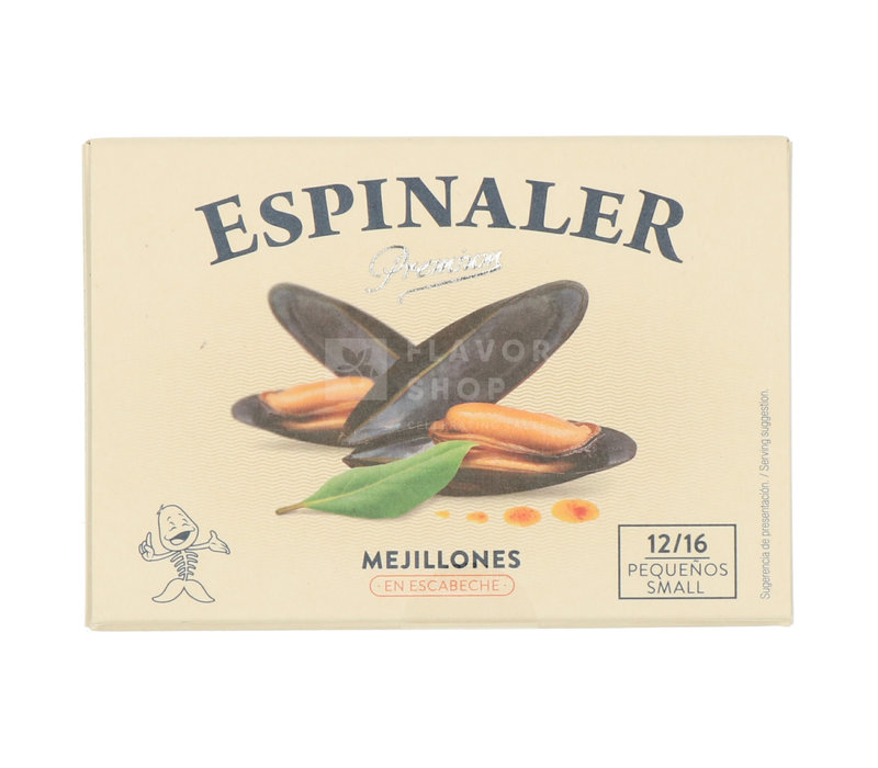 Premium Mosselen Escabeche 115 g