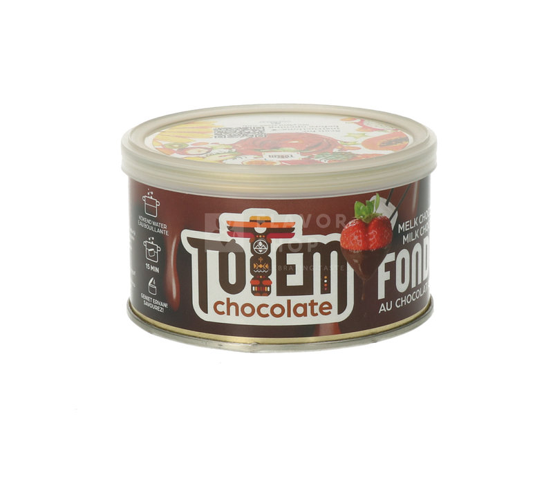 Fondue au chocolat en conserve chocolat au lait 150 g