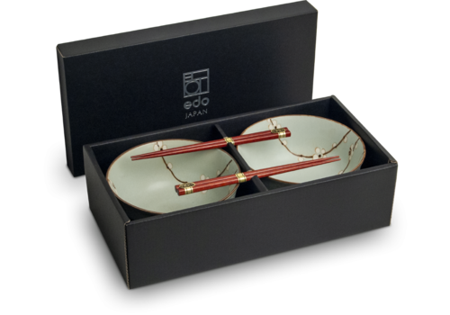 Edo Japan Hanagreen Pokébowl set 2 people - gift box