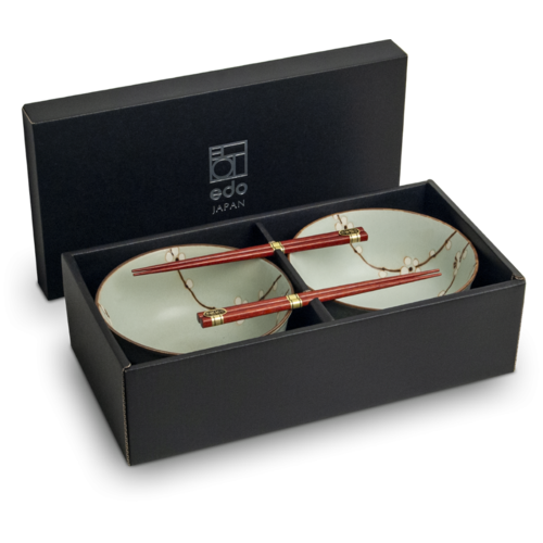 Hanagreen Pokébowl-Set für 2 Personen – Geschenkbox 