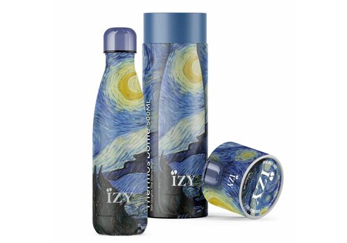 IZY Drinkfles 500 ml Van Gogh - Starry Night - giftbox