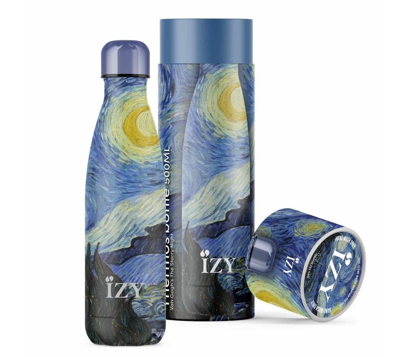 Gourde 500 ml Van Gogh - Starry Night - coffret cadeau