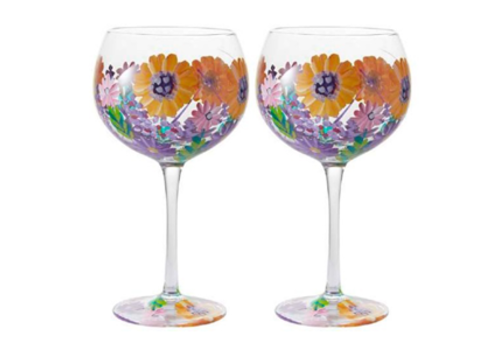 Livellara Ginglas Flora Fiori di Campo - Set mit 2 Gläsern