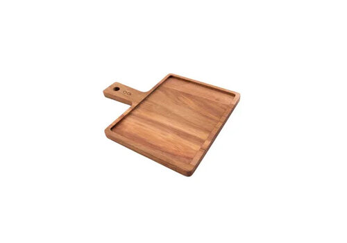 Point Virgule Hamburger board made of acacia wood with handle 30x25cm FSC®