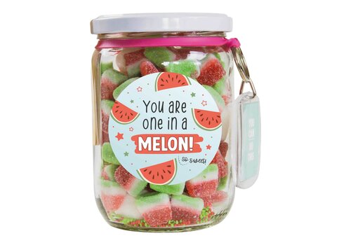 Veel liefs Melonenbonbons – Du bist einer in einer Melone! 300 g