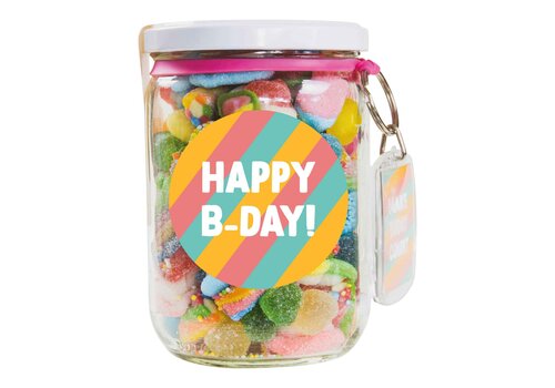 Veel liefs Rainbow mix - Happy Bday! 400g