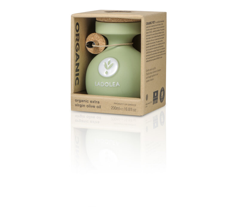 Olive oil Koroneiki in stone jar 200 ml
