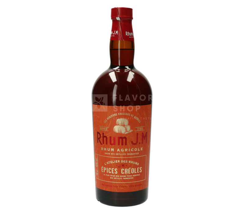 Epices Créoles - J.M. Rhum Agricole 70 cl