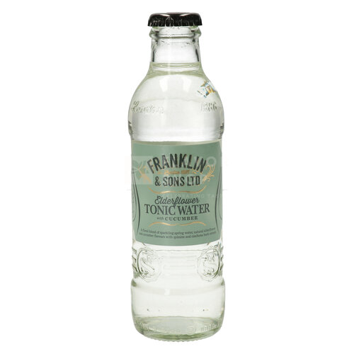 Franklin & Sons Elderflower & Cucumber Tonic 20 cl 