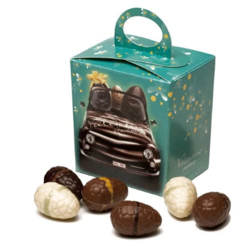 Osterballotin-Eier- und Hasensortiment 250 g 