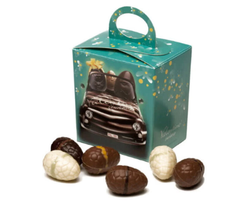 Paasballotin Eitjes en haasjes assortiment 250 g