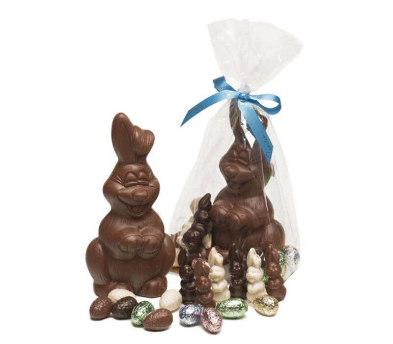 Easter package One laughing bunny 250 g, eggs and bunnies 150 g (total 400 g)