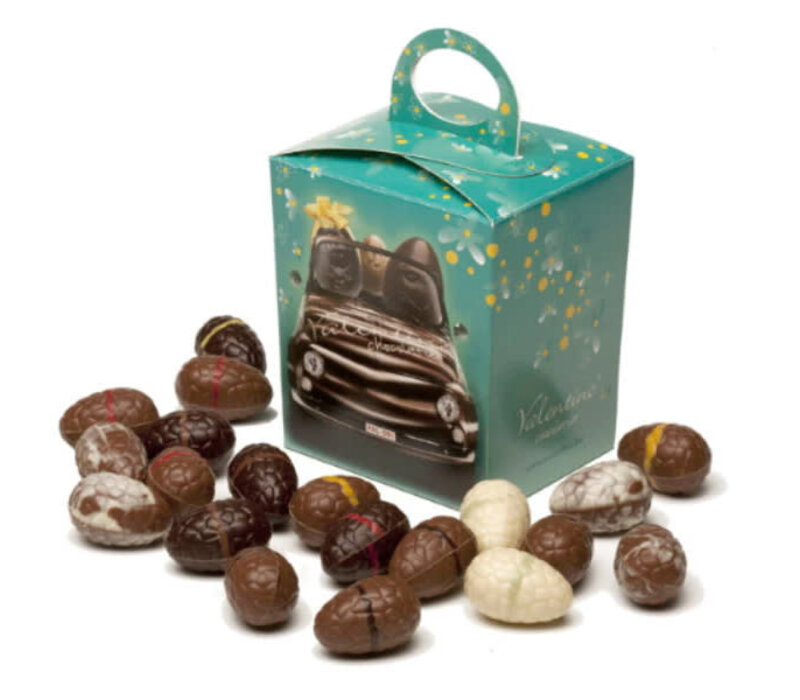 Easter ballotin eggs and bunnies assortment 500 g