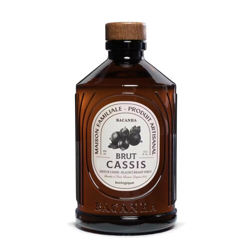 Cassis Siroop 40 cl BIO 