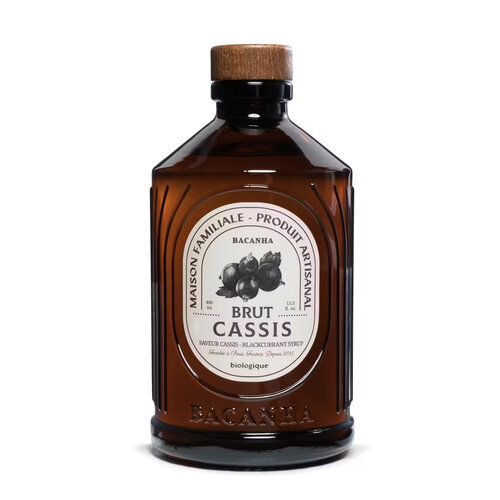 Cassis Syrup - BIO 40 cl 