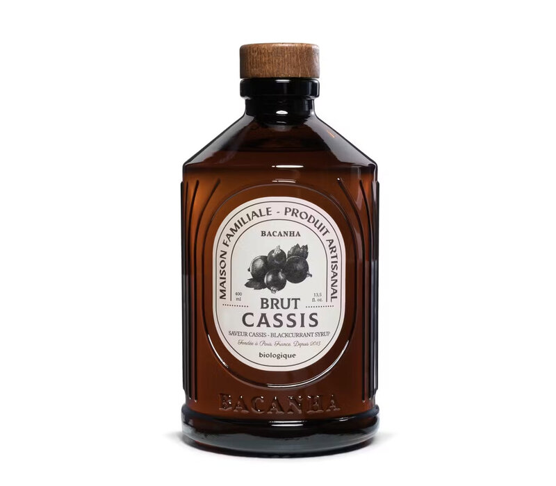 Cassis Syrup - BIO 40 cl