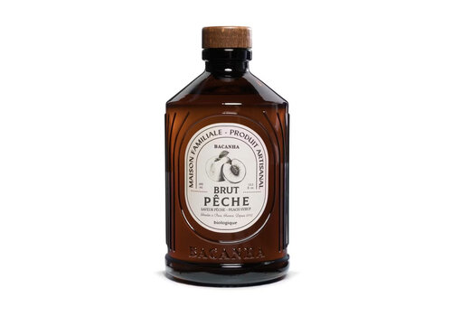 Bacanha Peach Syrup - BIO 40 cl