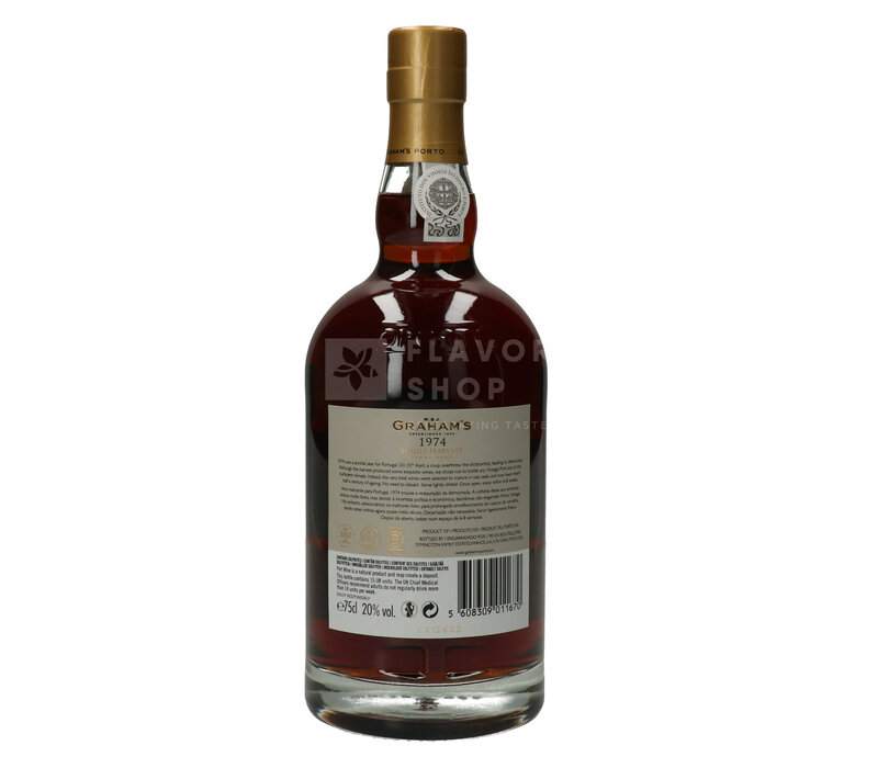 Graham's 1974 Single Harvest Tawny Porto 75 cl