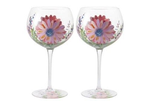 Livellara Ginglas Flora Primavera - Set mit 2 Gläsern