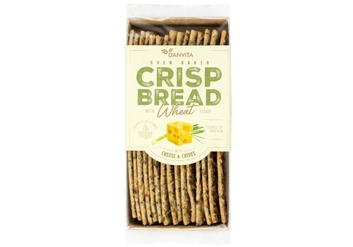 Crispbread with Cheese & Chives 130 g