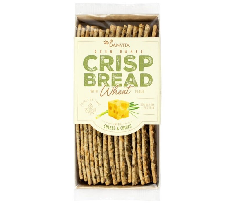 Crispbread met Kaas & Bieslook 130 g