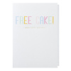 Papette Free Cake! Wenskaart
