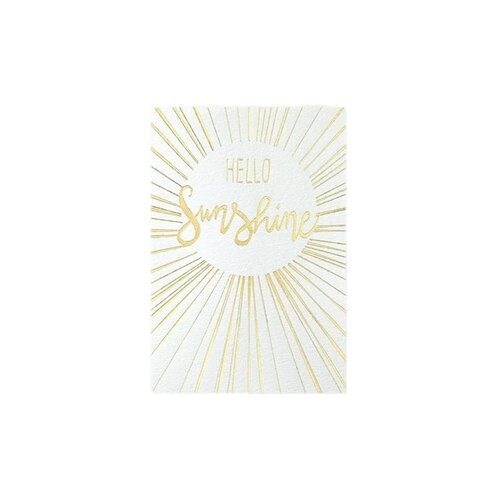 Hello Sunshine greeting card 