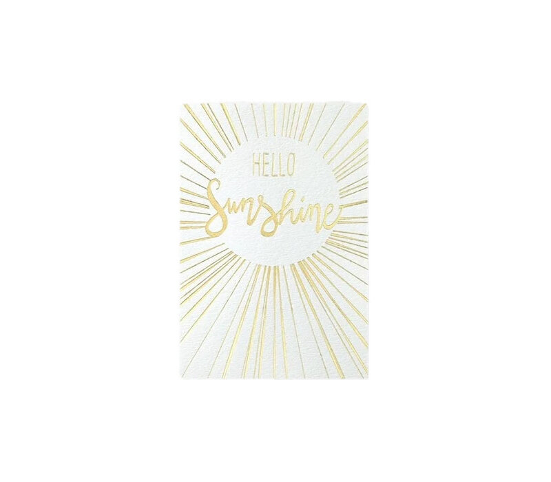 Hello Sunshine greeting card