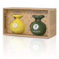 Extra natives Olivenöl mit Zitrone und Oregano 2 x 80 ml