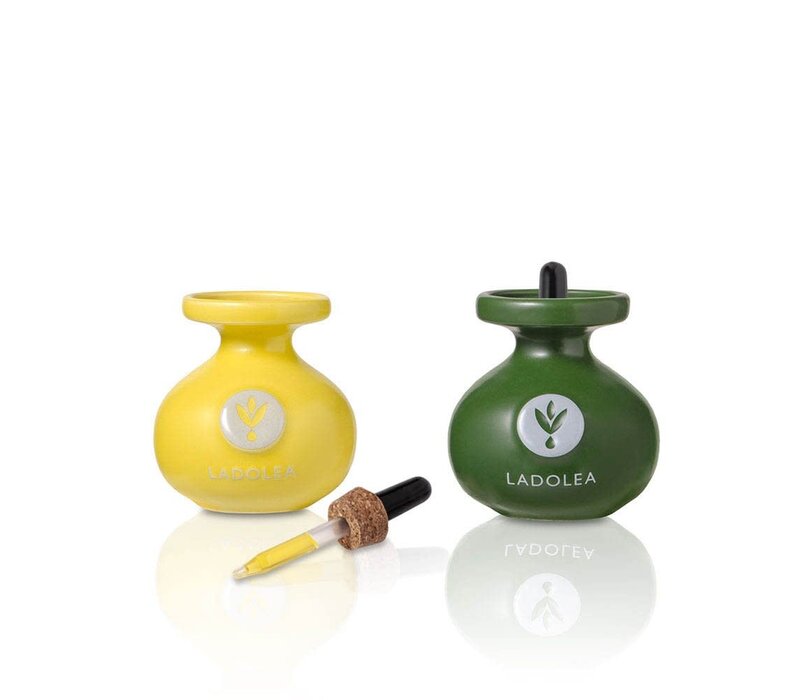 Extra natives Olivenöl mit Zitrone und Oregano 2 x 80 ml