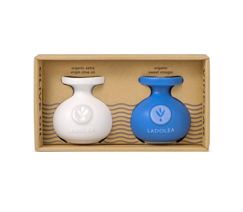 Bio-Olivenöl extra vergine und Bio-Balsamico-Essig, 80-ml-Box